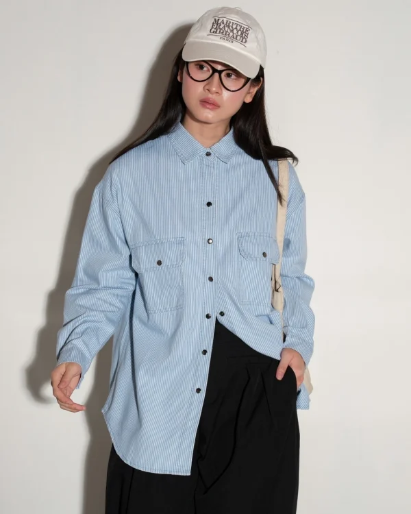 Jenan Denim Stripe Shirt foto 8