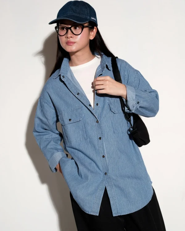 Jenan Denim Stripe Shirt foto 3
