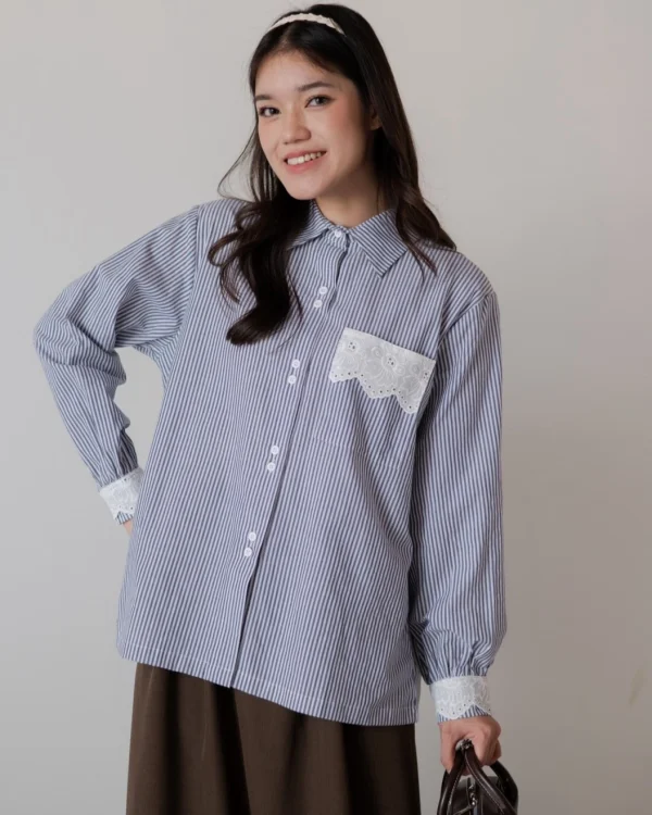 Luize Stripe Shirt foto 4