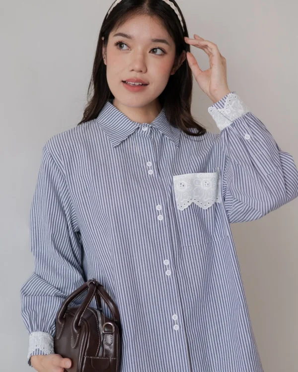 Luize Stripe Shirt foto 5