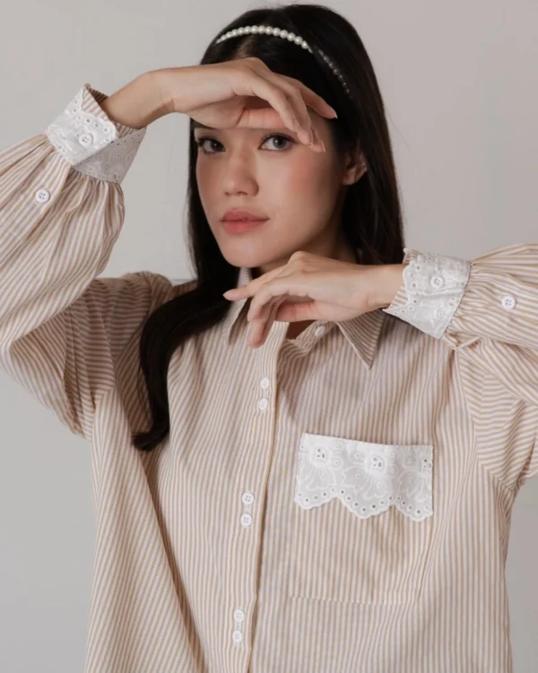 Luize Stripe Shirt foto 3