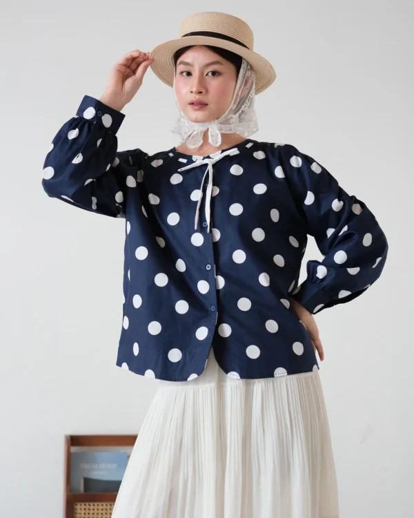 Prazna Polka Blouse foto 1