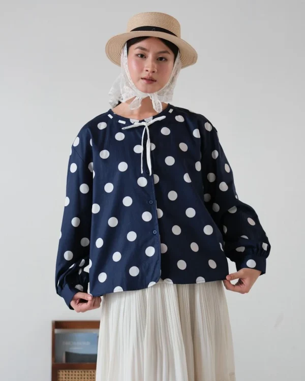 Prazna Polka Blouse foto 2