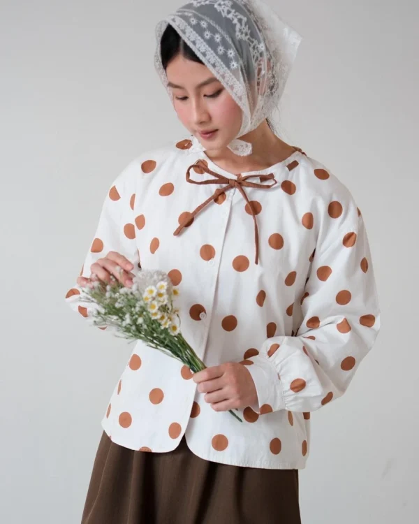 Prazna Polka Blouse foto 2