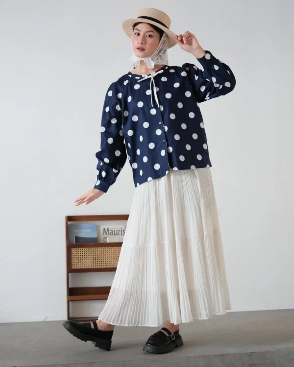 Prazna Polka Blouse foto 3