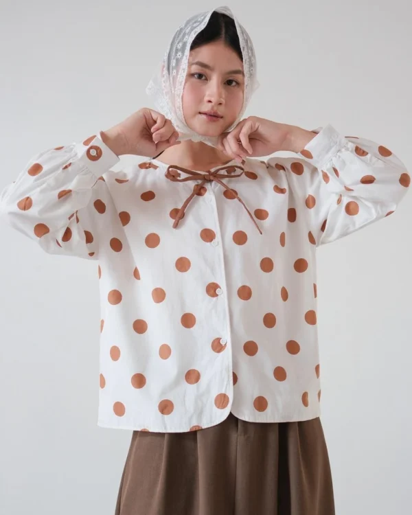 Prazna Polka Blouse foto 1