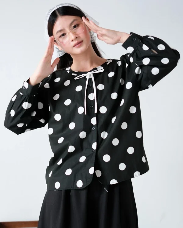 Prazna Polka Blouse foto 3