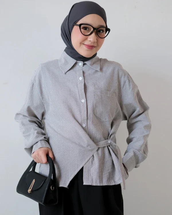 Qeitha Stripe Shirt foto 1