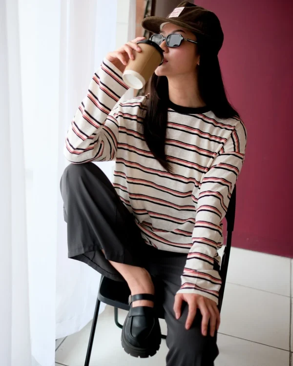 Endira Stripe Longsleeve foto 3