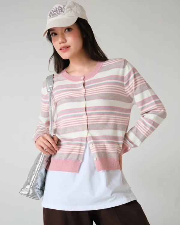 Dheca Stripe Cardi foto 4