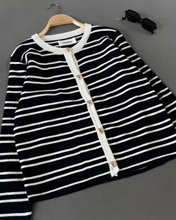 Betris Stripe Cardi