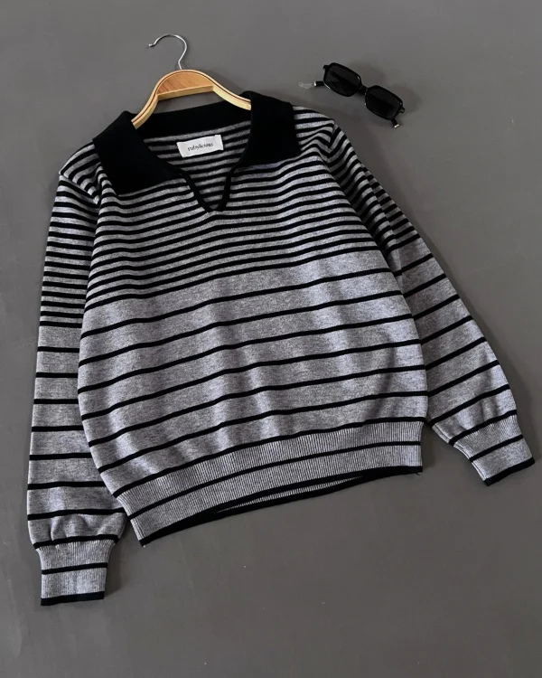 Lencia Stripe Longsleeve 368 O