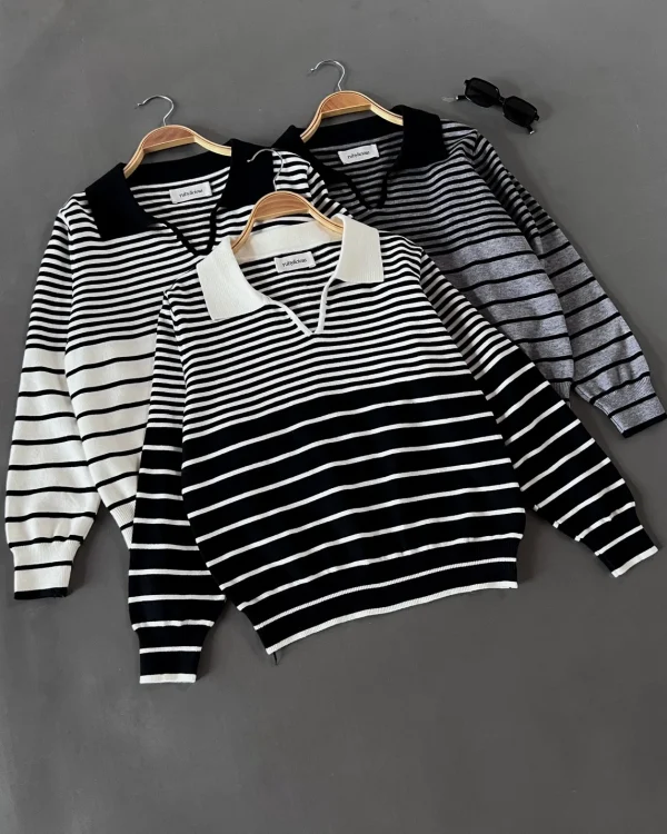 Lencia Stripe Longsleeve 368 O foto 4