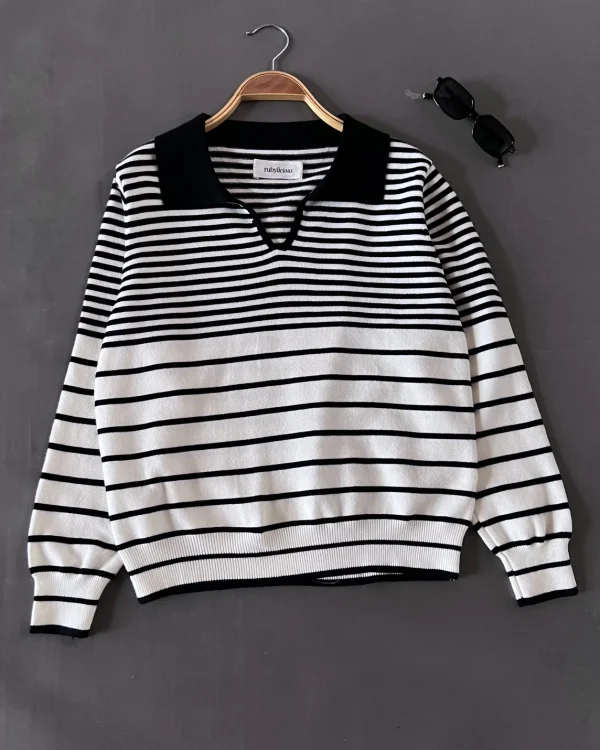 Lencia Stripe Longsleeve 368 O foto 2