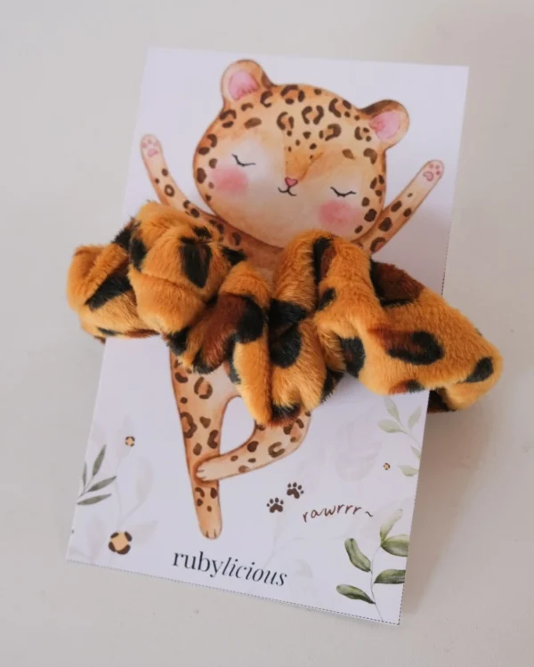 Animal Printed Scrunchies foto 3